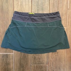 Grayish Green Athleta Skort